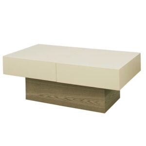 Capri Storage Coffee Table, Rectangula