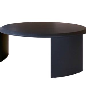 Caden Nesting Coffee Table, Round Black