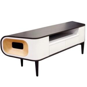 SoundRIPPLE Lambda 2-Drawer TV Cabinet, Small